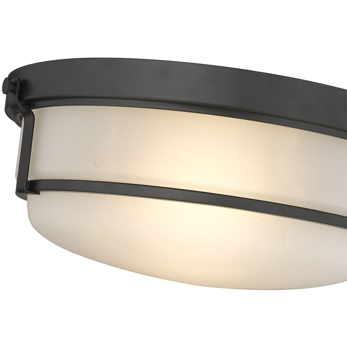 Arlson 2 Light 13 inch Matte Black Flush Mount Ceiling Light